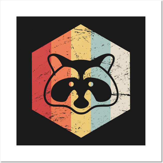 Retro 70s Tanuki Wall Art by MeatMan